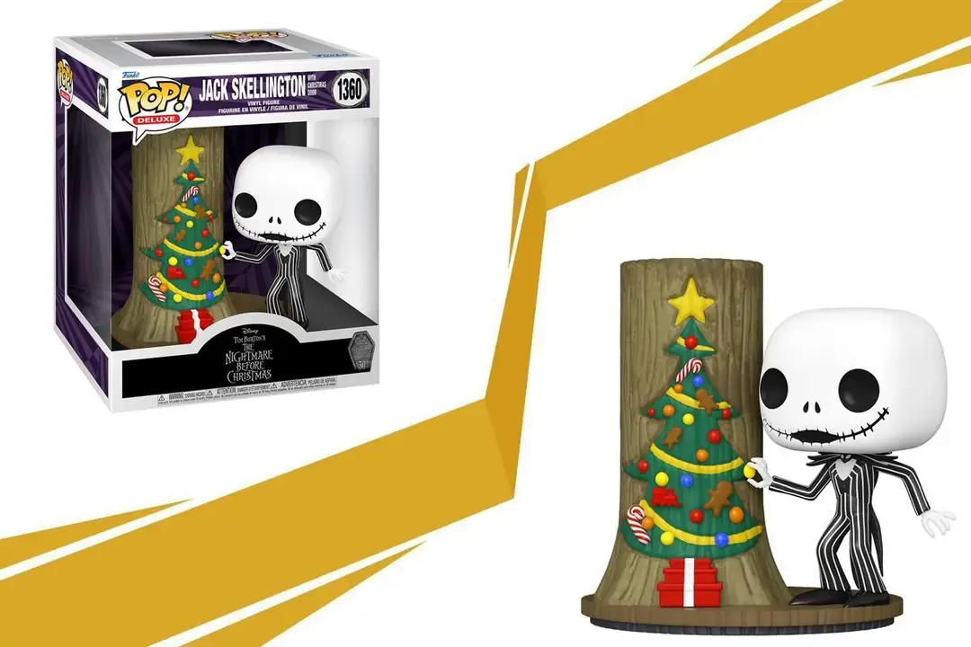 NBX Jack Skellington with Christmas Door POP Figure