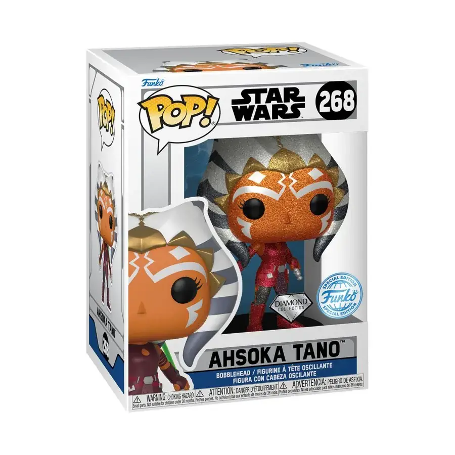 Star Wars Ahsoka Tano Diamond Glitter POP Figure