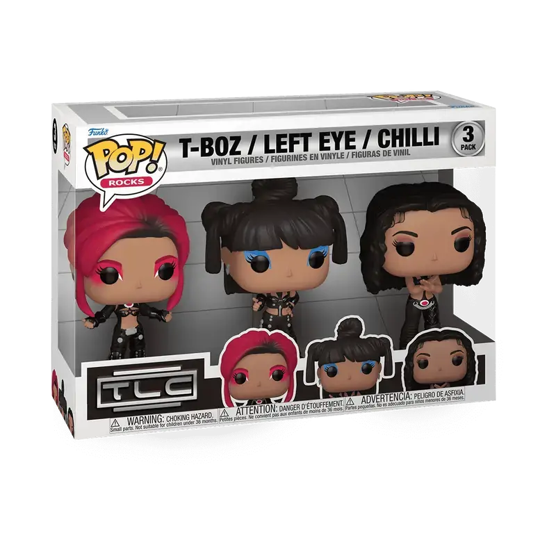 TLC No Scrubs 3 Pack POP Figure