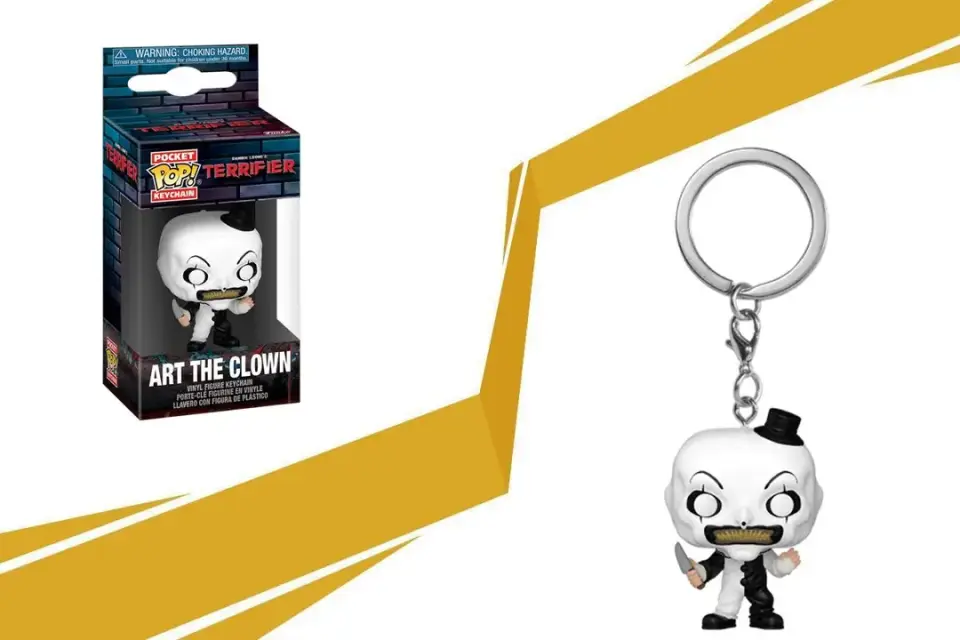 Terrifier Art of Clown POP Keyring