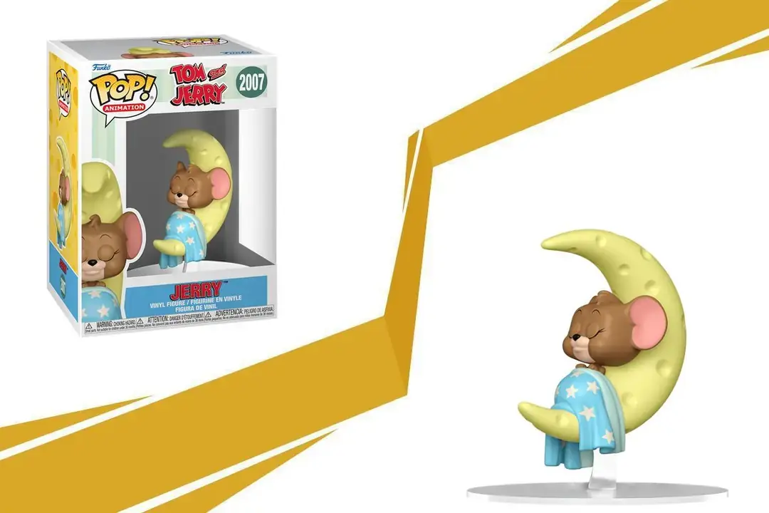 Tom&Jerry Jerry on Cheese Moon POP Figure
