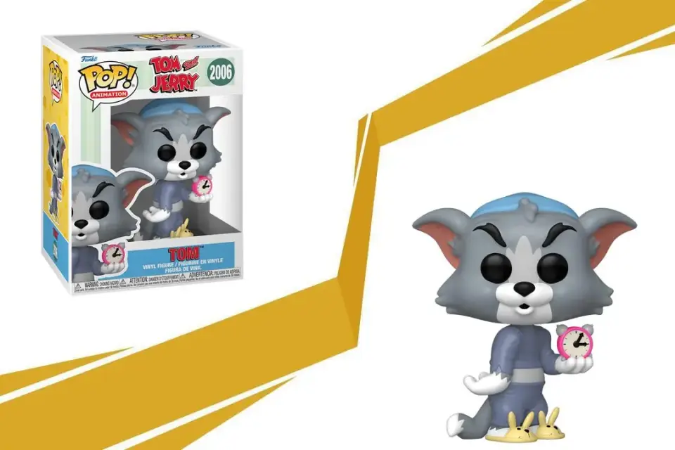 Tom&Jerry Tom with Clock POP Figure