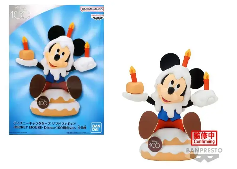 Banpresto Sofubi Disney Characters Disney 100th -Mickey Mouse Figure