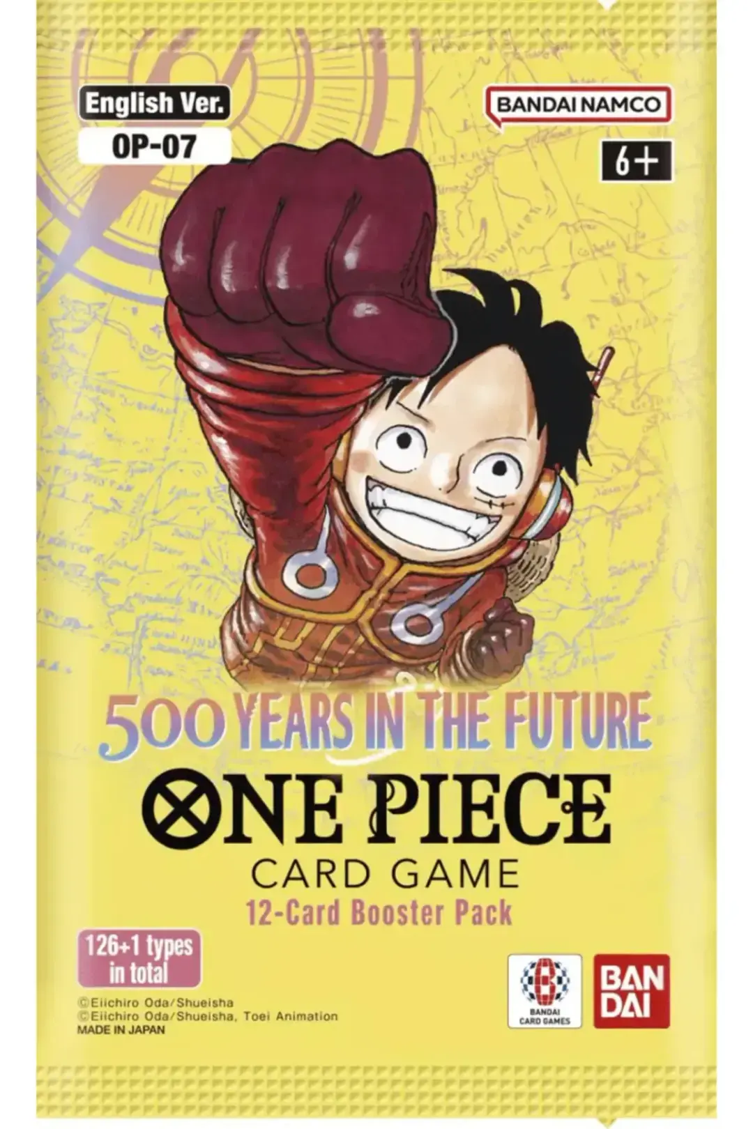 ONE PIECE TCG: 500 YEARS IN THE FUTURE TEK BOOSTER PAKET