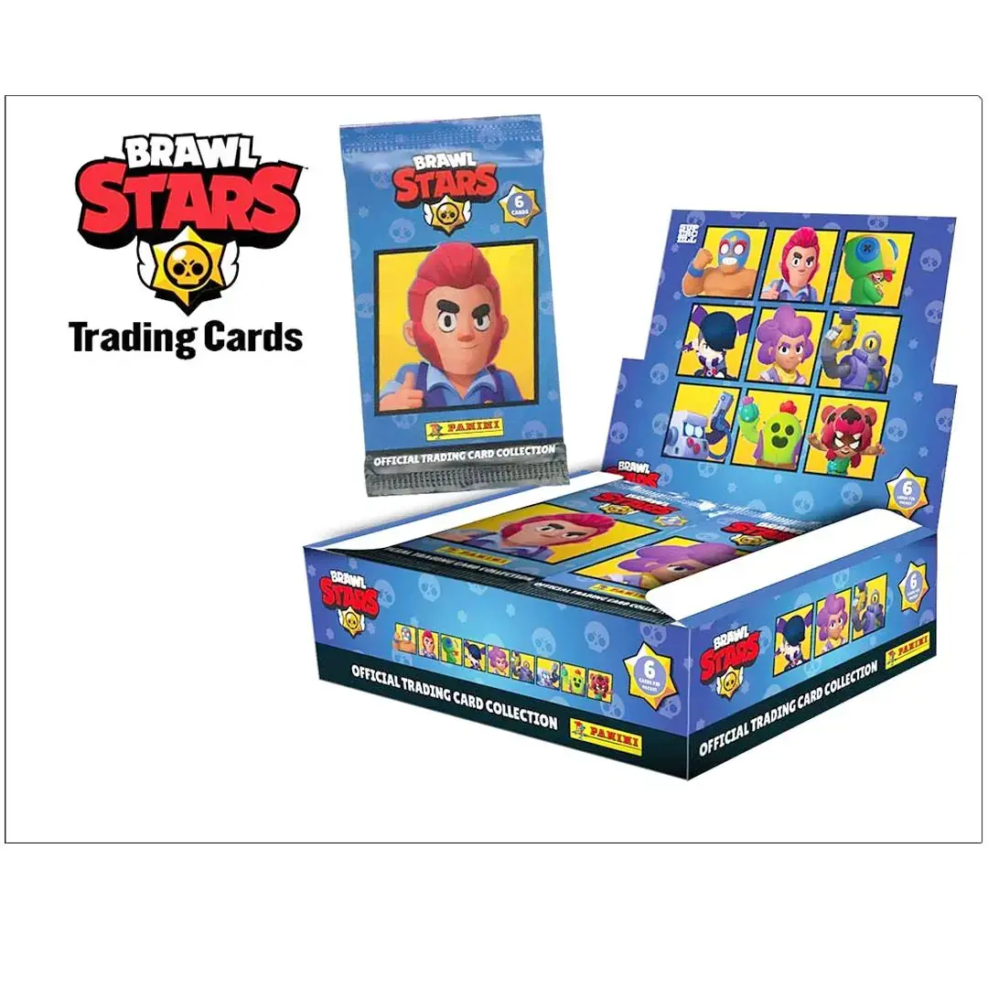 Panini Brawl Stars Trading Card 1 Paket 6 Kart