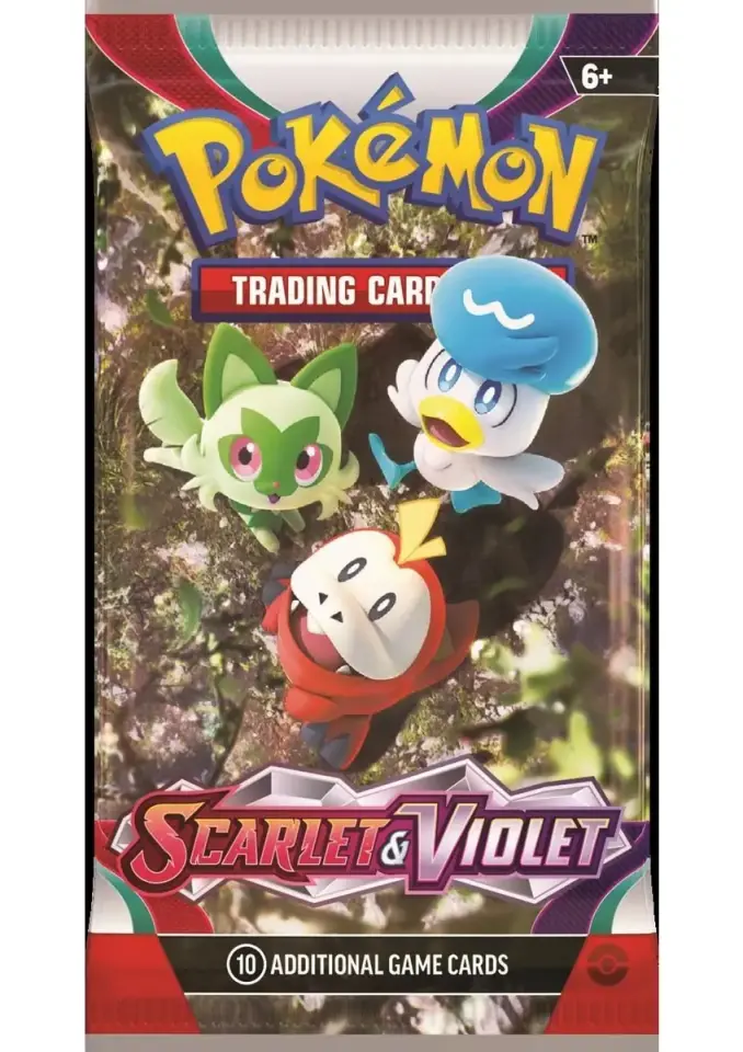 Pokemon Tcg Scarlet And Violet Tek Booster Paket (random artwork)