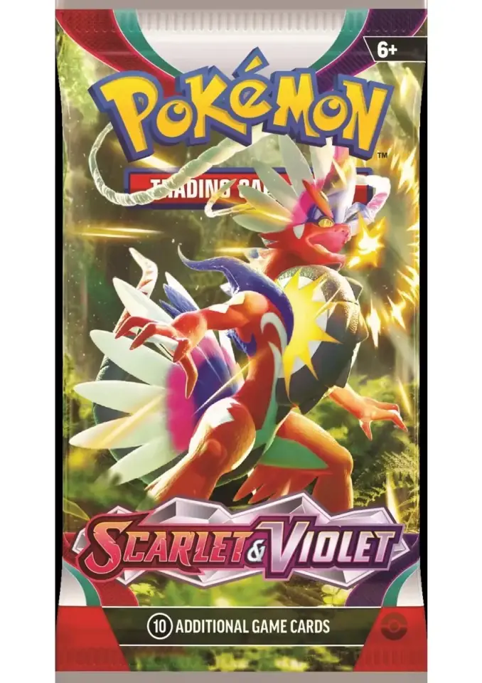 Pokemon Tcg Scarlet And Violet Tek Booster Paket (random artwork)