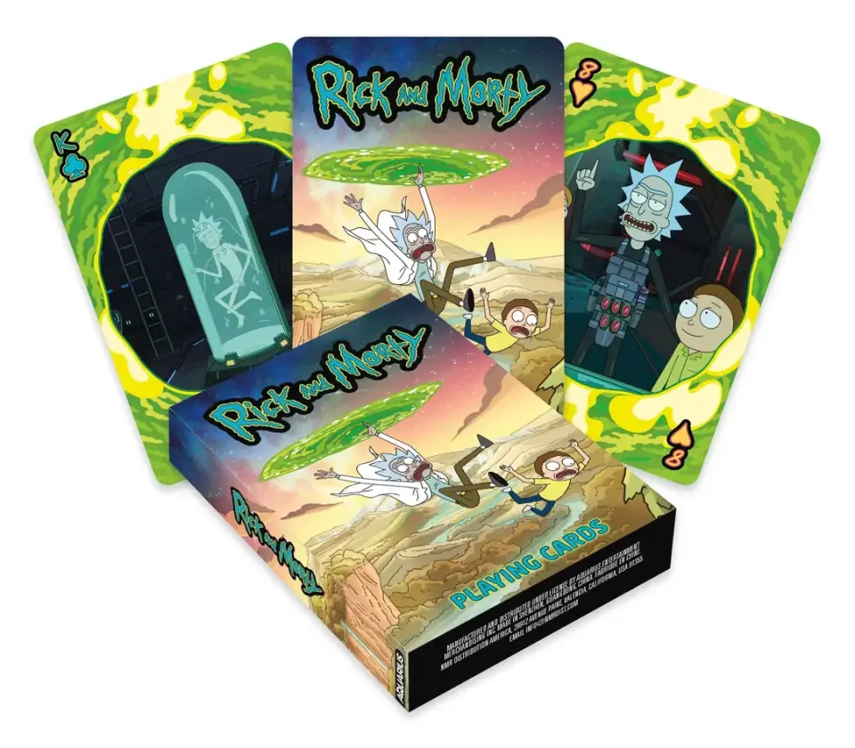 Rick and Morty Scenes İskambil Destesi