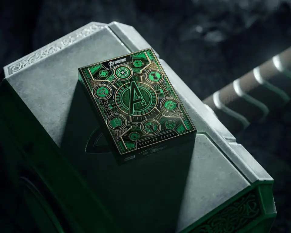 The Avengers 'The Infinity Saga' Green Version İskambil Destesi