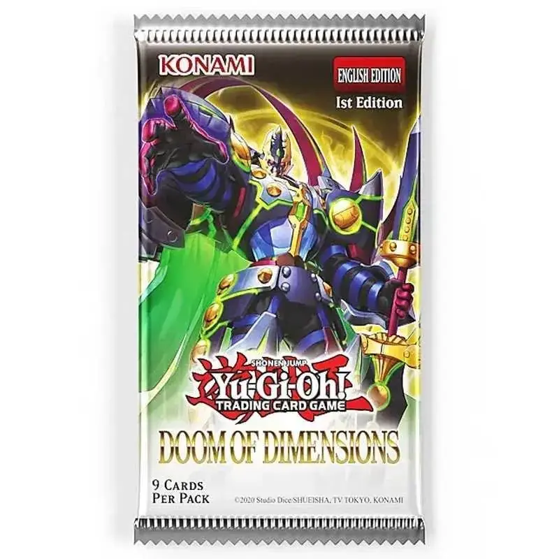 Yu-Gi-Oh! Doom of Dimensions Tek Booster Paket