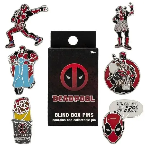 Marvel Loungefly Deadpool Pin
