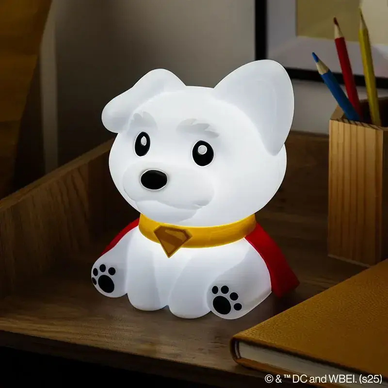 Paladone Superman Krypto SquishyGlo Şarjlı Silikon Lamba