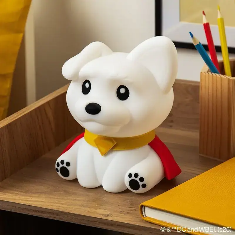 Paladone Superman Krypto SquishyGlo Şarjlı Silikon Lamba