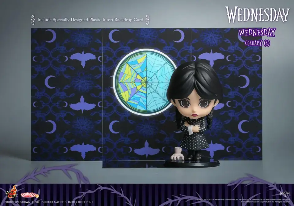 Wednesday Cosbaby Collectible Figure