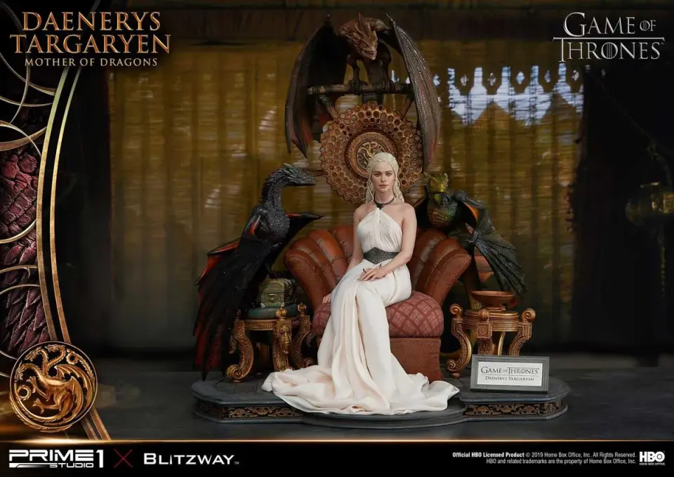 Daenerys Targaryen (Mother of Dragons) Statue 1/4 Ultimate Premium Masterline, Game of Thrones, 60 cm