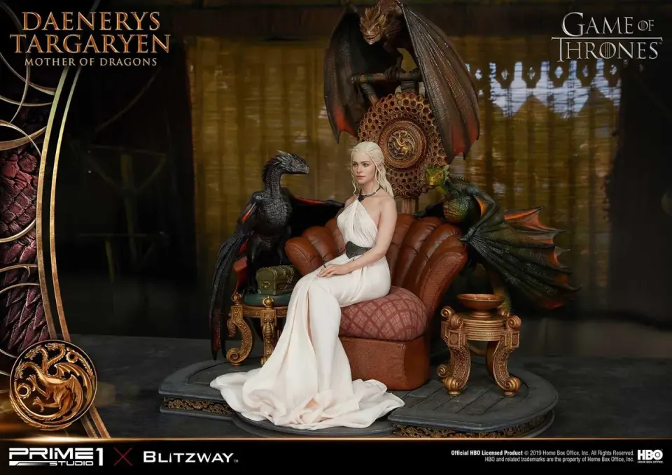 Daenerys Targaryen (Mother of Dragons) Statue 1/4 Ultimate Premium Masterline, Game of Thrones, 60 cm