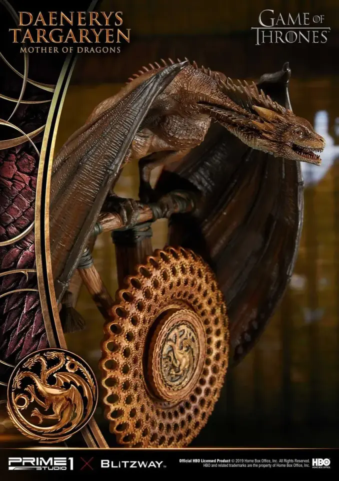 Daenerys Targaryen (Mother of Dragons) Statue 1/4 Ultimate Premium Masterline, Game of Thrones, 60 cm