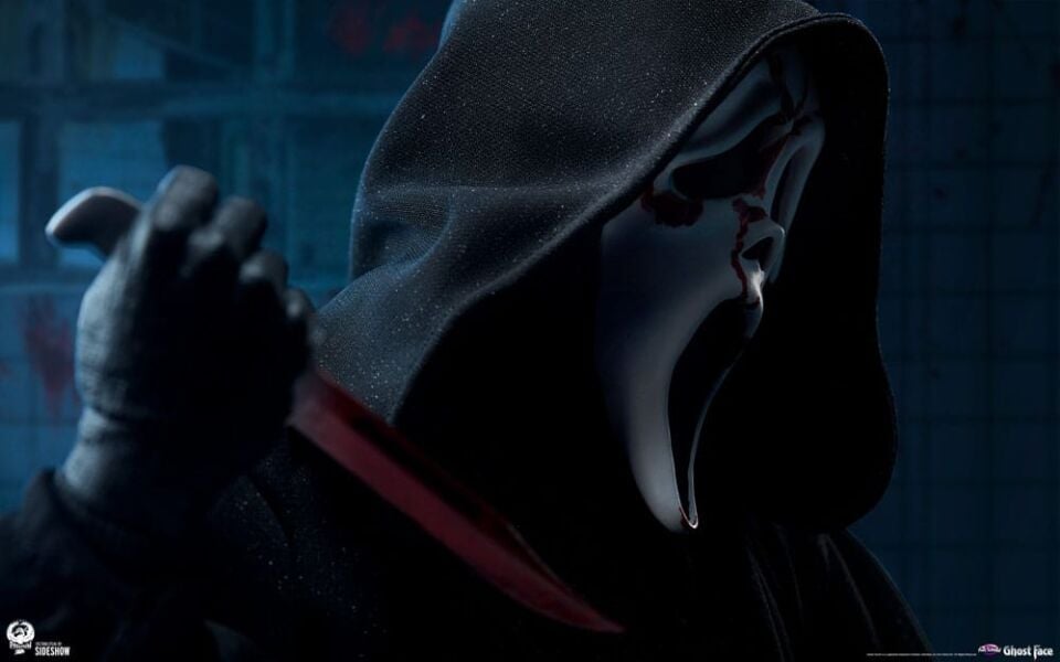 GHOST FACE 1/4 SCALE STATUE – SCREAM – PCS PREMIUM COLLECTIBLES STUDIO