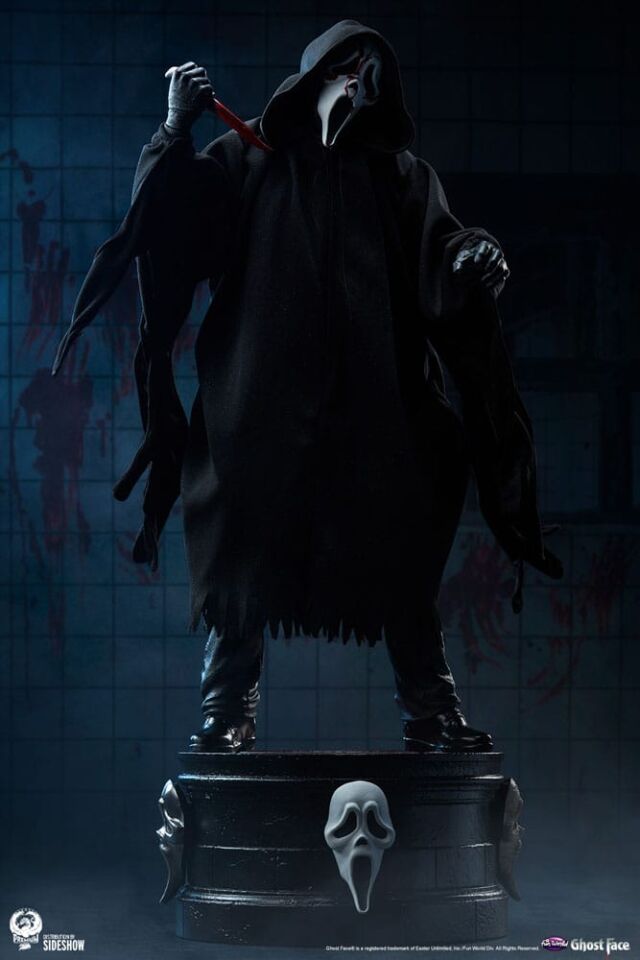 GHOST FACE 1/4 SCALE STATUE – SCREAM – PCS PREMIUM COLLECTIBLES STUDIO