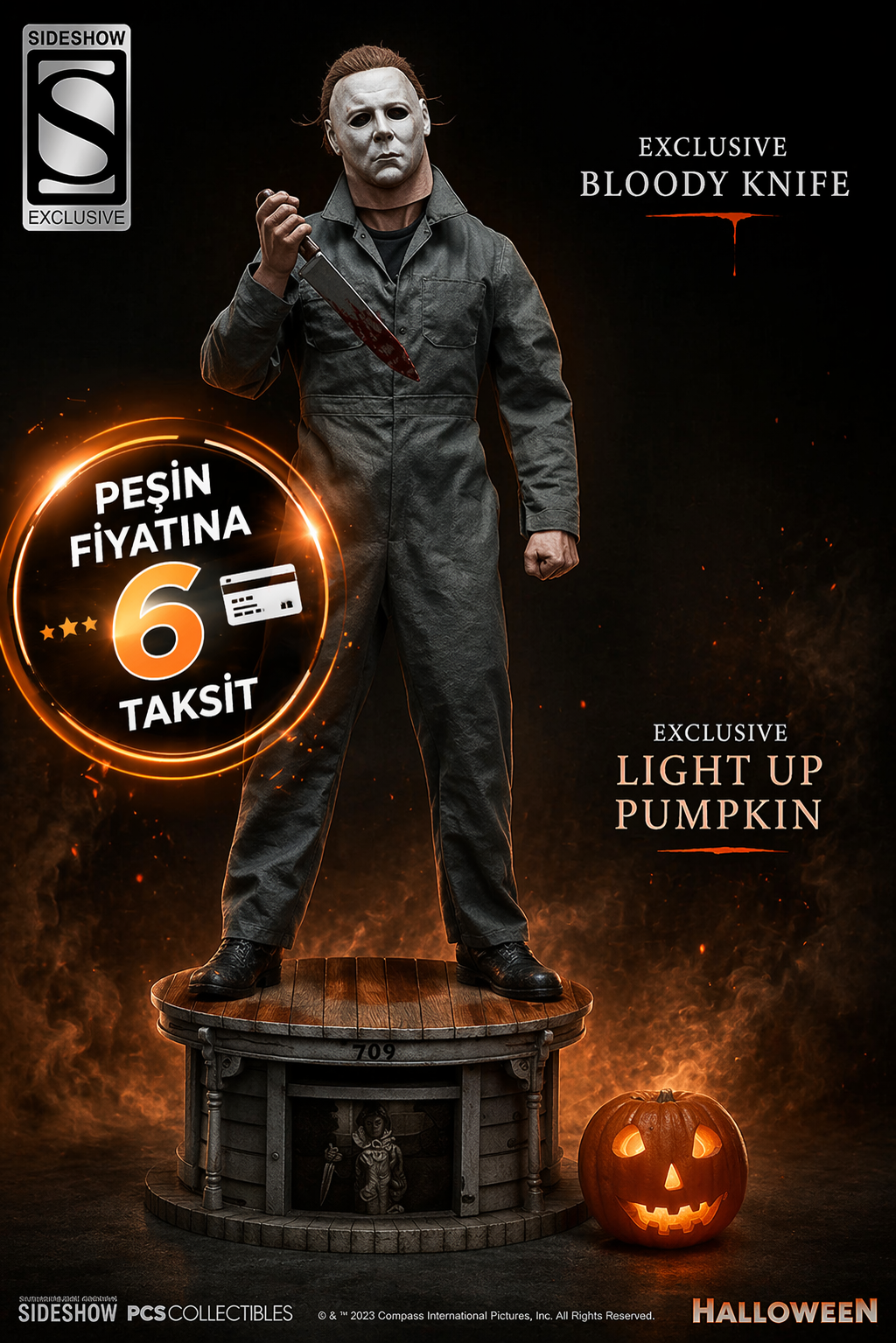 Halloween Michael Myers 1/4 Scale Collector Edition Statue