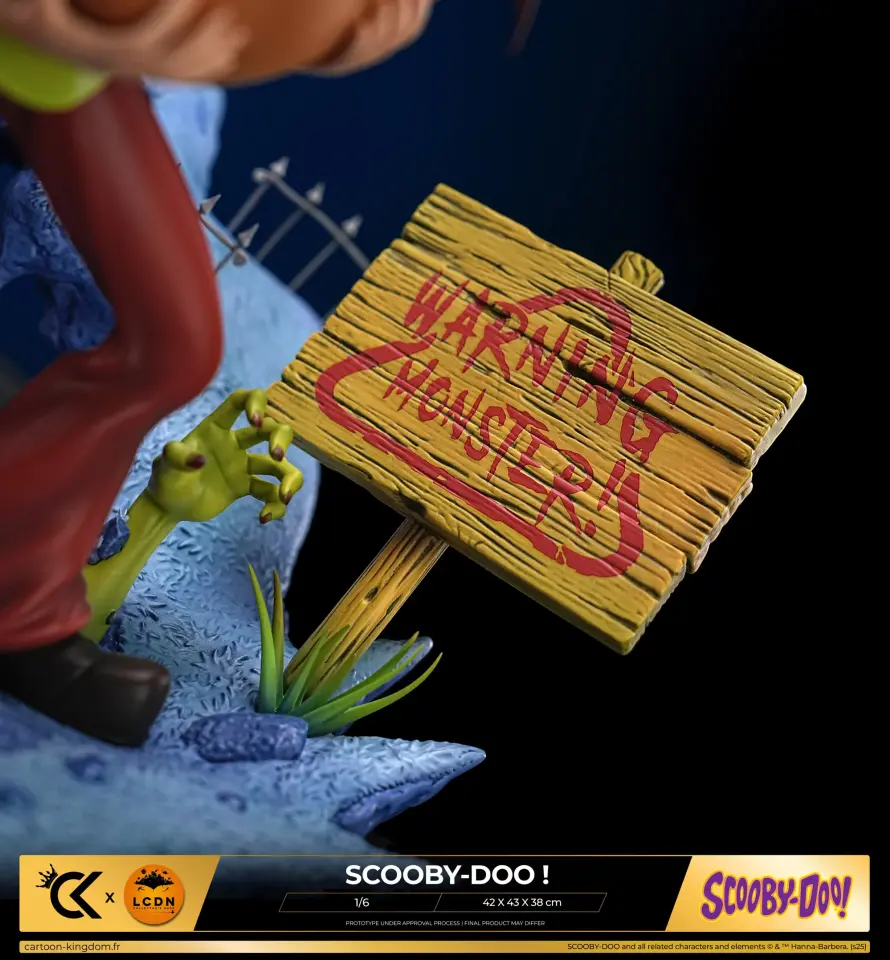 SCOOBY-DOO 1/6 SCALE STATUE BY CARTOON KINGDOM