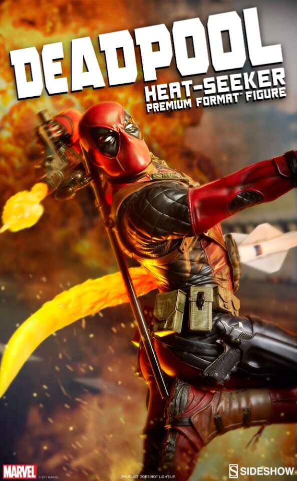 DEADPOOL HEAT-SEEKER Premium Format™ Figure by Sideshow Collectibles