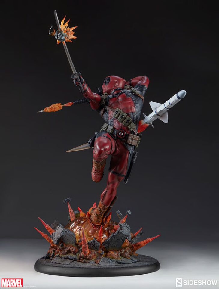 DEADPOOL HEAT-SEEKER Premium Format™ Figure by Sideshow Collectibles