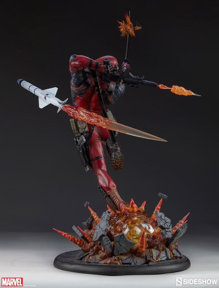 DEADPOOL HEAT-SEEKER Premium Format™ Figure by Sideshow Collectibles