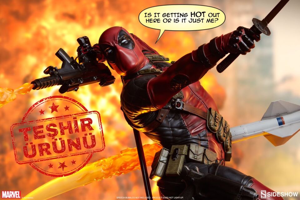 DEADPOOL HEAT-SEEKER Premium Format™ Figure by Sideshow Collectibles