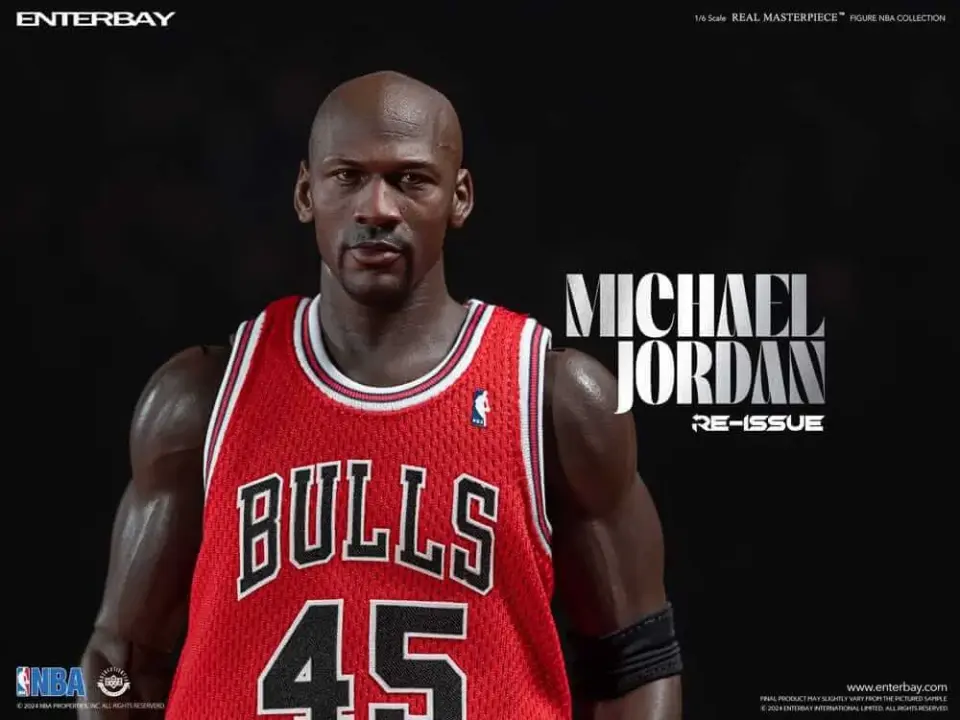 NBA Collection Real Masterpiece Action Figure 1/6 Michael Jordan I'm Back Edition Limited Edition