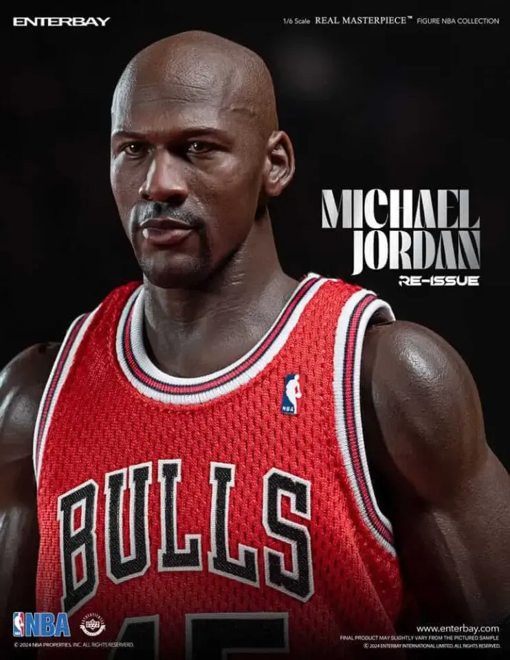 NBA Collection Real Masterpiece Action Figure 1/6 Michael Jordan I'm Back Edition Limited Edition