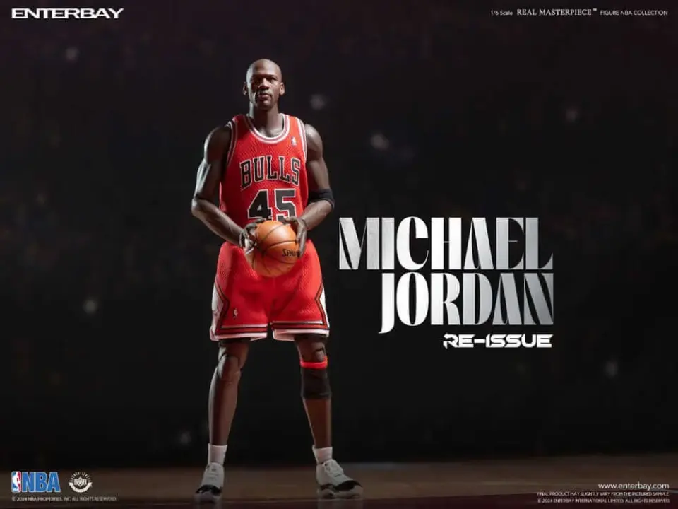 NBA Collection Real Masterpiece Action Figure 1/6 Michael Jordan I'm Back Edition Limited Edition