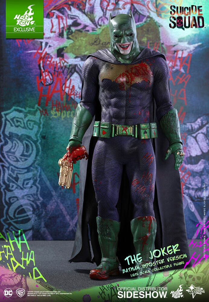 THE JOKER BATMAN IMPOSTER VERSION Sixth Scale Figure by Hot Toys