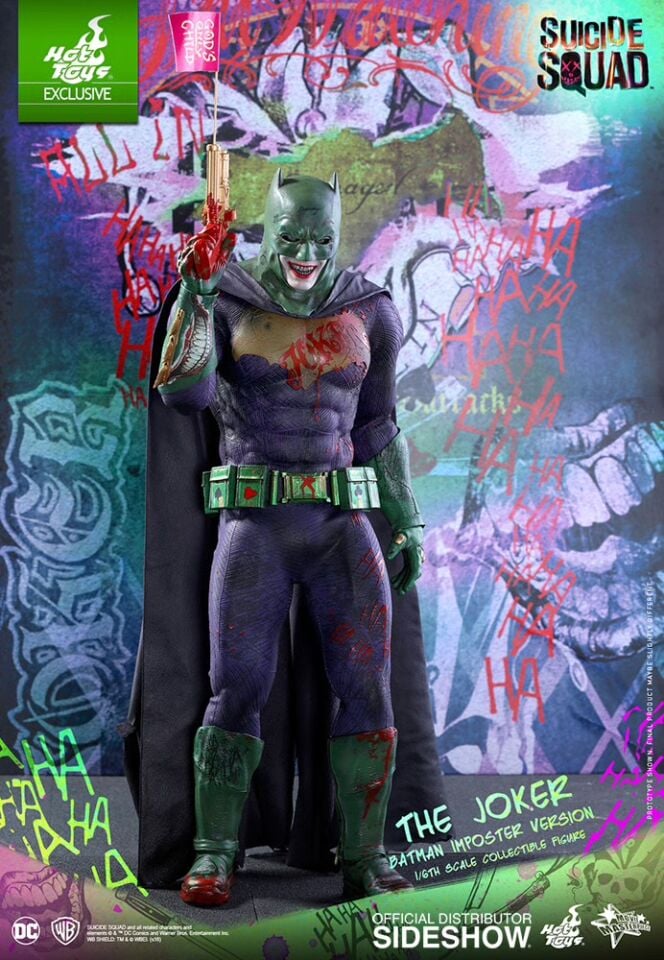 THE JOKER BATMAN IMPOSTER VERSION Sixth Scale Figure by Hot Toys