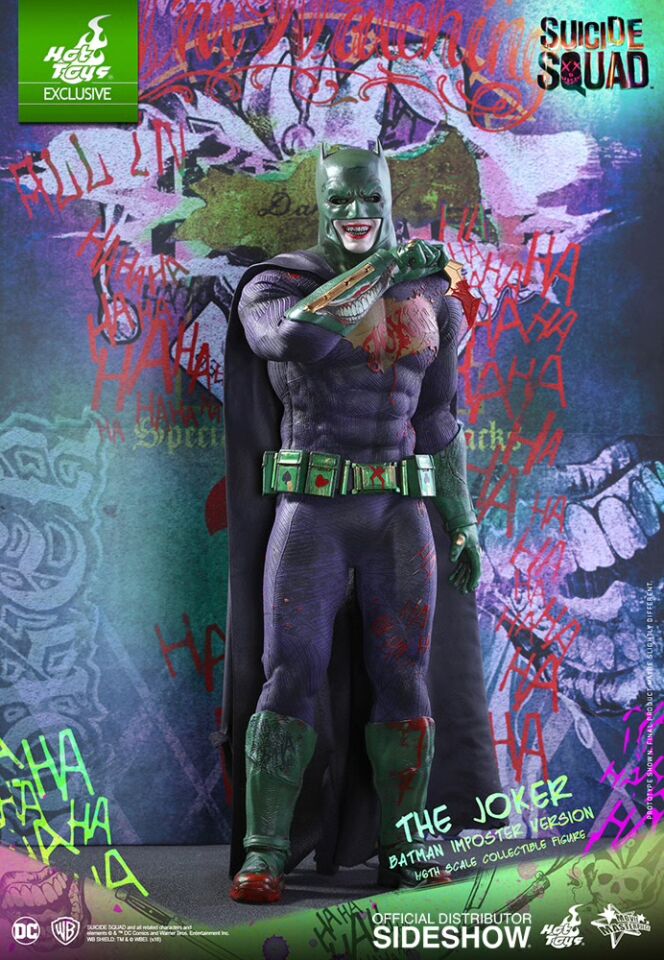 THE JOKER BATMAN IMPOSTER VERSION Sixth Scale Figure by Hot Toys