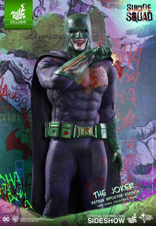THE JOKER BATMAN IMPOSTER VERSION Sixth Scale Figure by Hot Toys