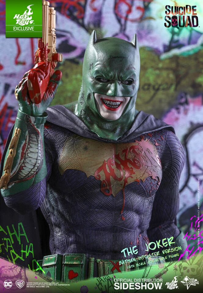 THE JOKER BATMAN IMPOSTER VERSION Sixth Scale Figure by Hot Toys