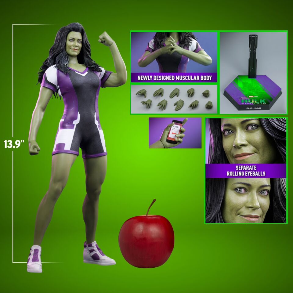 SHE-HULK Sixth Scale Figure by Hot Toys