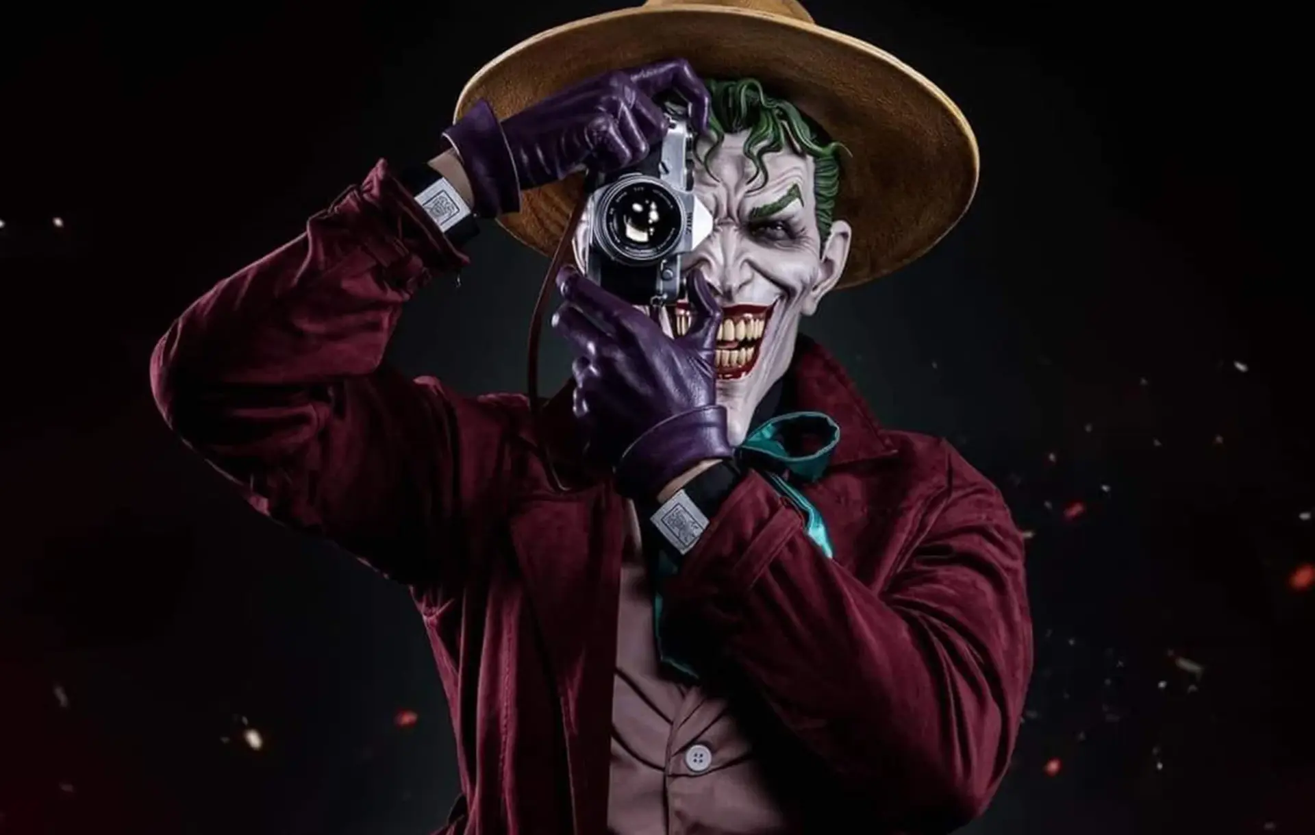 BATMAN THE KILLING JOKE - THE JOKER LIFE-SIZE BUST