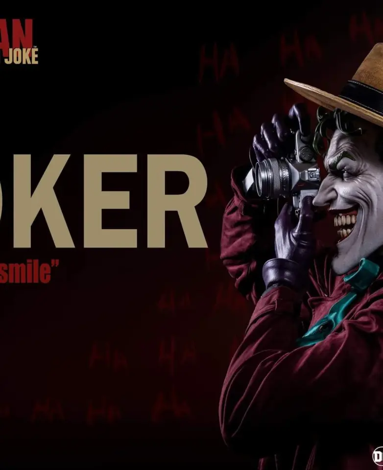 BATMAN THE KILLING JOKE - THE JOKER LIFE-SIZE BUST
