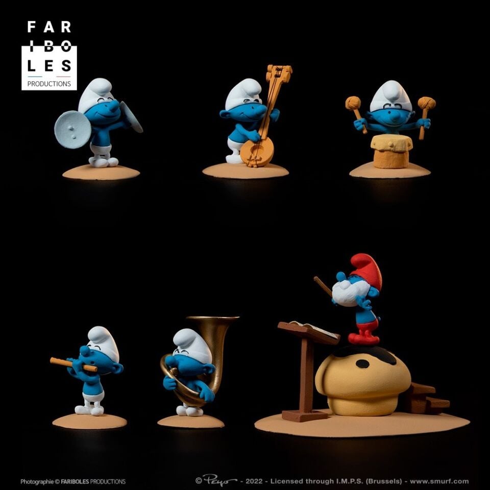 Smurfs Orchestra Set