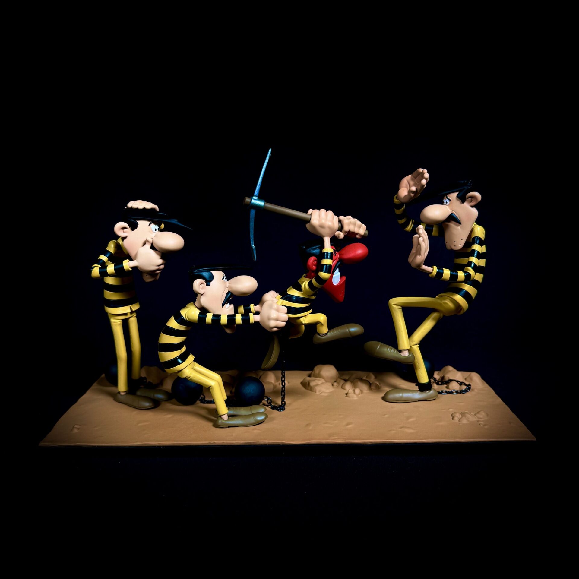 Statuette de collection Les Dalton ''Du calme, Joe !'', collection Bang Bang! 03 LMZ Collectibles