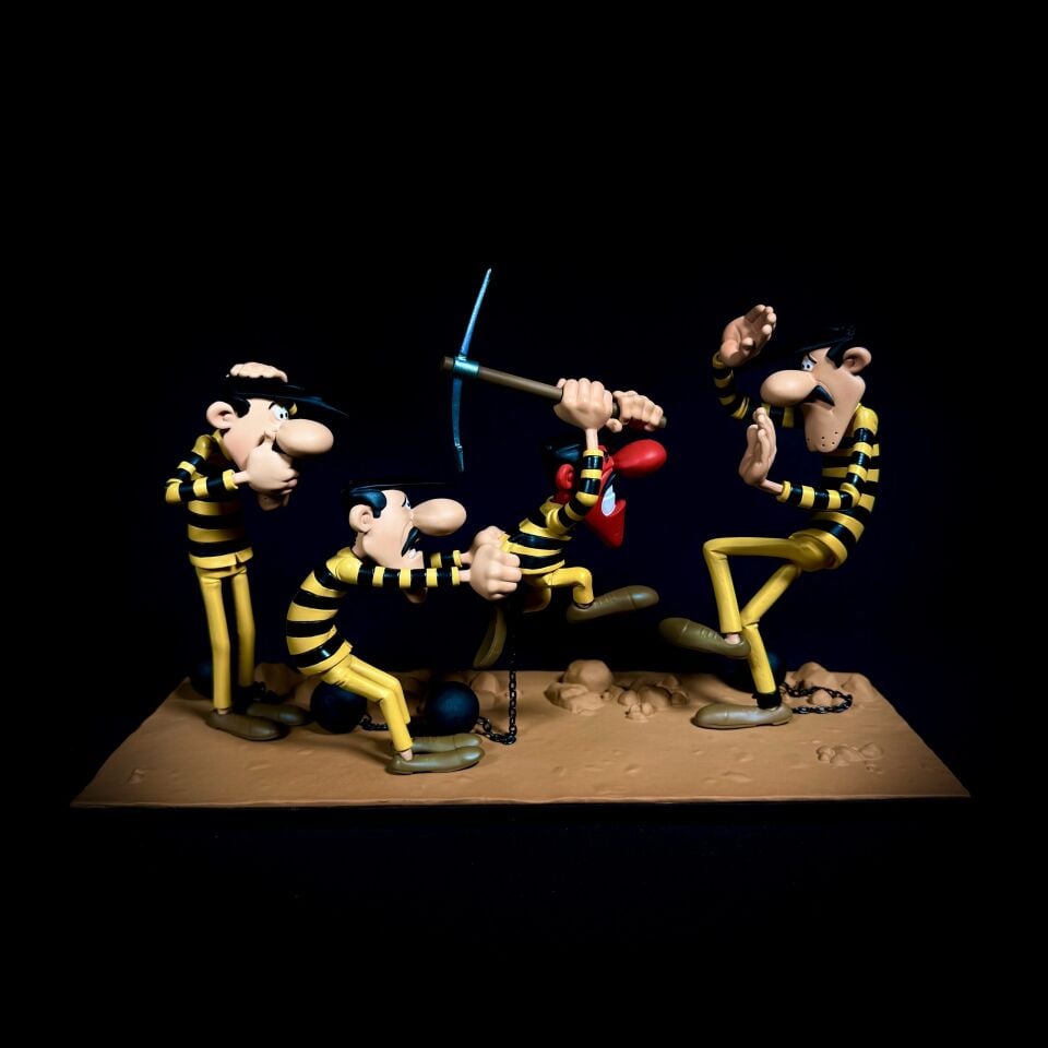 Statuette de collection Les Dalton ''Du calme, Joe !'', collection Bang Bang! 03 LMZ Collectibles