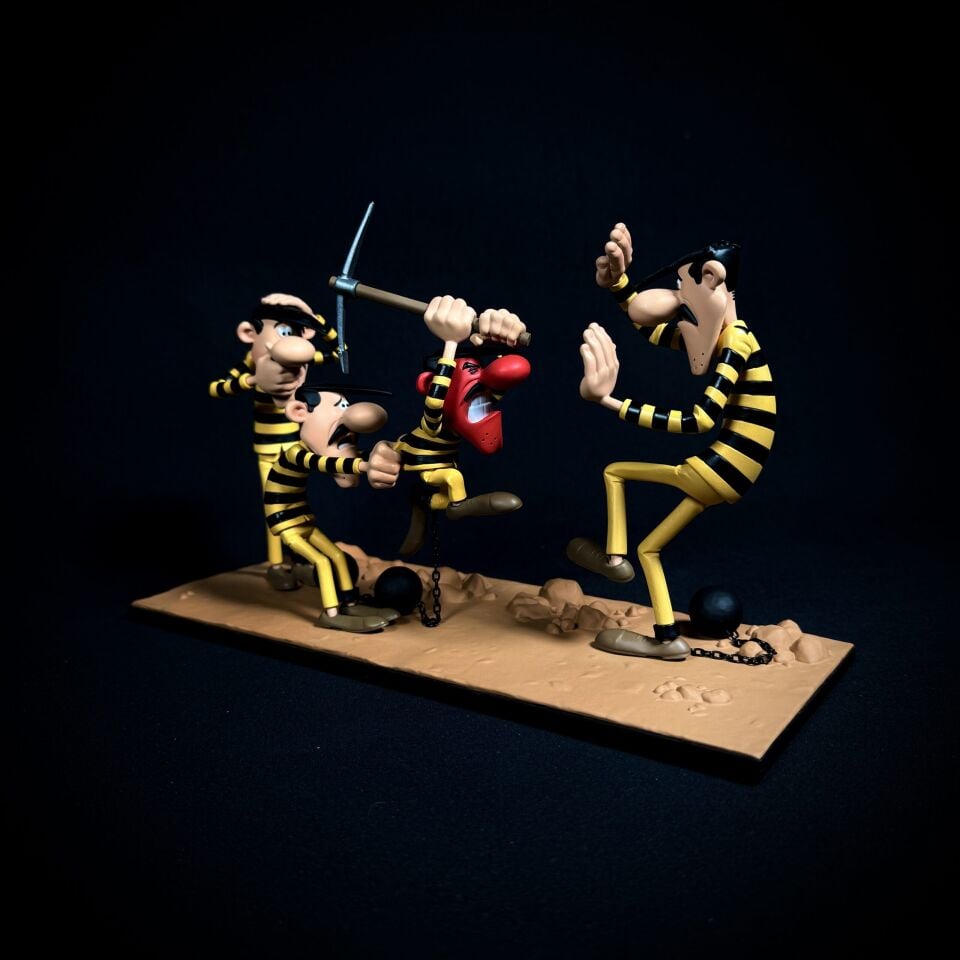 Statuette de collection Les Dalton ''Du calme, Joe !'', collection Bang Bang! 03 LMZ Collectibles