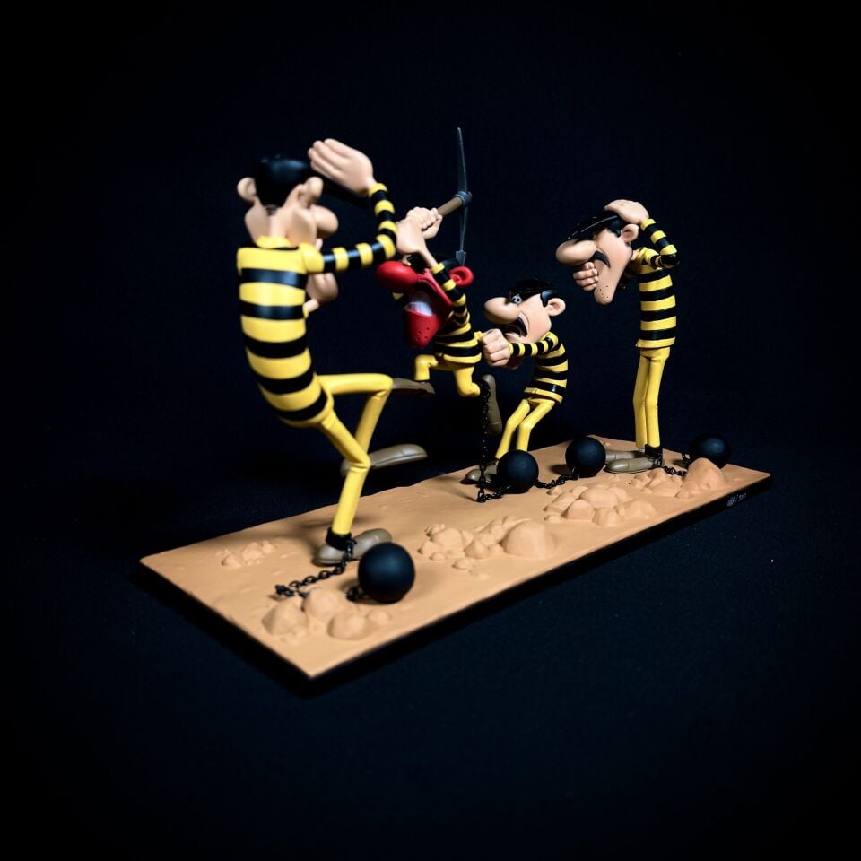 Statuette de collection Les Dalton ''Du calme, Joe !'', collection Bang Bang! 03 LMZ Collectibles