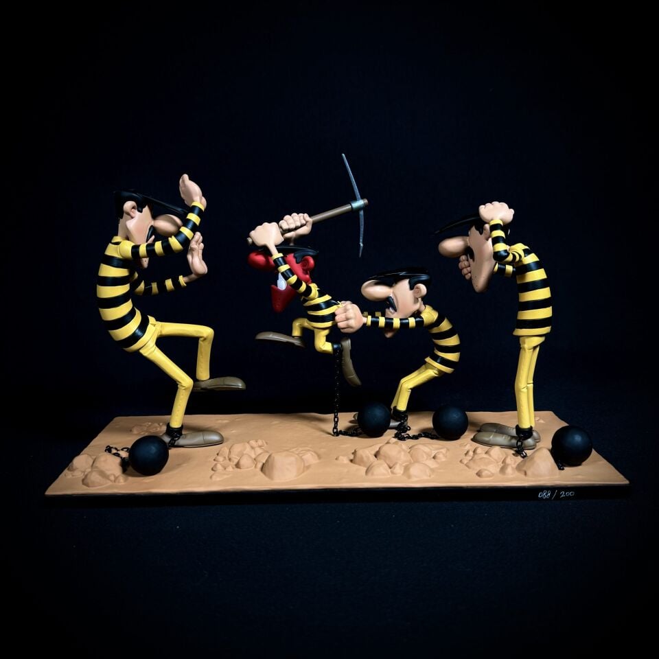 Statuette de collection Les Dalton ''Du calme, Joe !'', collection Bang Bang! 03 LMZ Collectibles