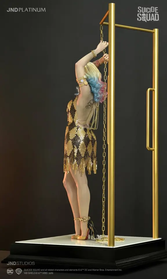 JND 1:3 Harley Quinn Platinum statue