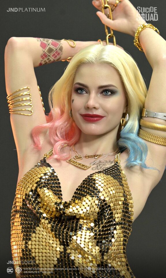 JND 1:3 Harley Quinn Platinum statue