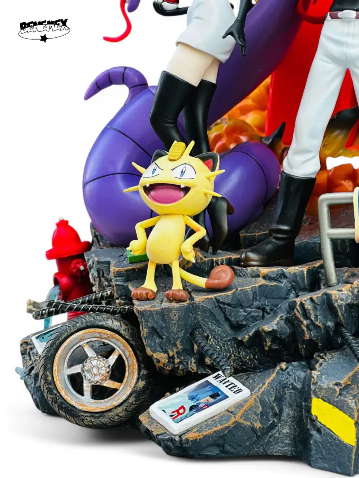 Team Rocket Pokemon Statue