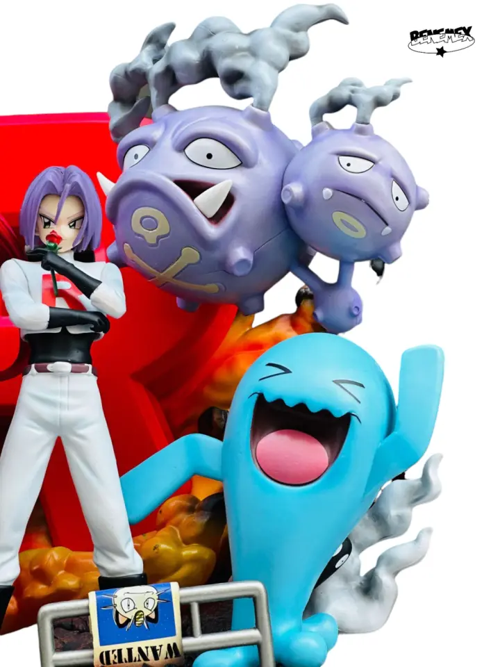 Team Rocket Pokemon Statue